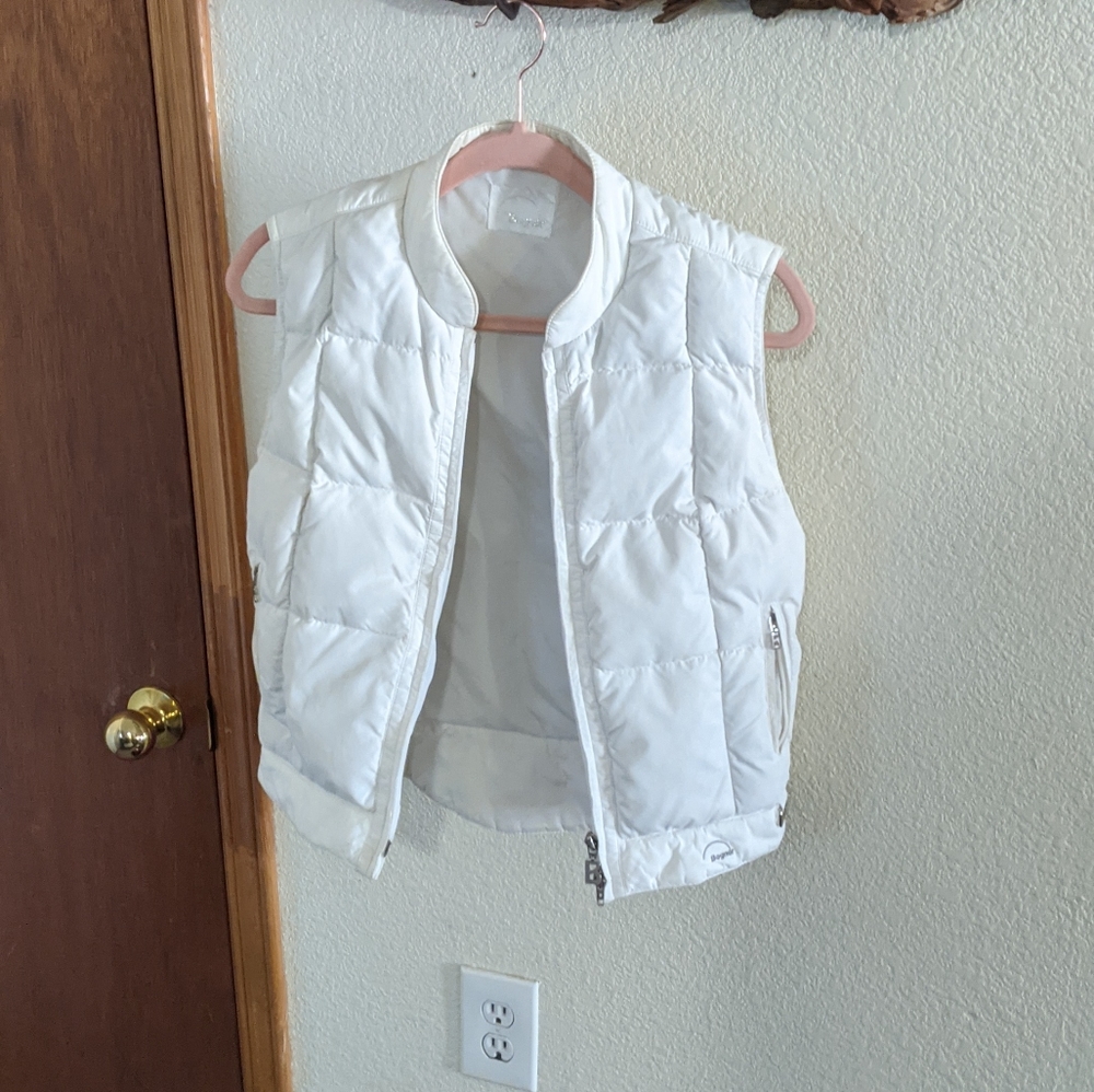 Goose Down Filled Vest Jacket